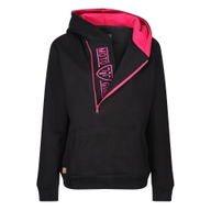 Helmet Hoodie Pink Black