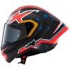 Alpinestars Alpinestars Supertech R10 Helmet Miller Carbon Red Matt - Thumbnail 3