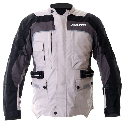 Akito Typhoon Jacket Black Grey Stone Size: Mens UK - M