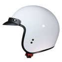 Open Face Helmet White