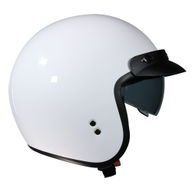 Open Face Helmet White