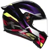 AGV AGV K1-S Fastlap Helmet Black Purple Pink - Thumbnail 3