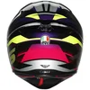 AGV AGV K1-S Fastlap Helmet Black Purple Pink - Thumbnail 6