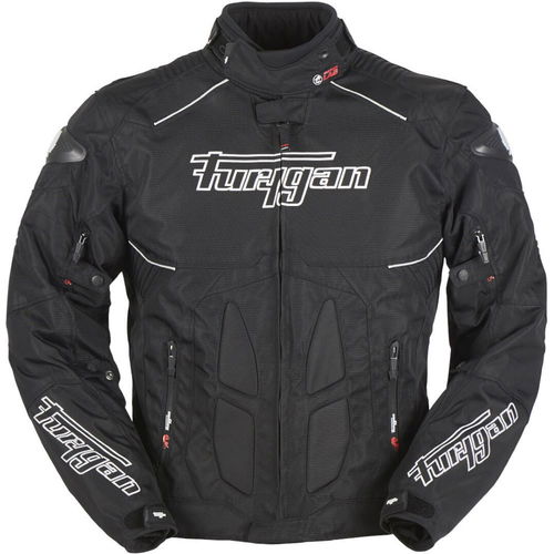 Furygan Titanium Jacket Black White Size: Mens UK - S