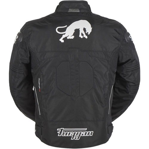 Furygan Titanium Jacket Black White Size: Mens UK - S