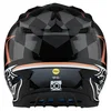 Troy Lee Designs Troy Lee Designs SE4 Polyacrylite Helmet Warped Black Copper - Thumbnail 7