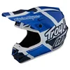 Troy Lee Designs Troy Lee Designs SE4 Polyacrylite Helmet Quattro Blue - Thumbnail 1