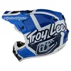 Troy Lee Designs Troy Lee Designs SE4 Polyacrylite Helmet Quattro Blue - Thumbnail 2