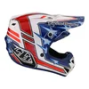 Troy Lee Designs Troy Lee Designs SE4 Polyacrylite Helmet Flagstaff White - Thumbnail 5