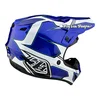 Troy Lee Designs Troy Lee Designs SE4 Polyacrylite Helmet Matrix Blue - Thumbnail 5