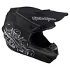 Troy Lee Designs Troy Lee Designs Youth SE4 Polyacrylite Helmet Skooly Black - Thumbnail 4