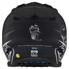 Troy Lee Designs Troy Lee Designs Youth SE4 Polyacrylite Helmet Skooly Black - Thumbnail 7