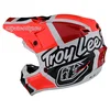 Troy Lee Designs Troy Lee Designs Youth SE4 Polyacrylite Helmet Quattro Red Charcoal - Thumbnail 3