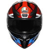 AGV AGV K1-S Helmet Fastlap Black Red Blue - Thumbnail 2