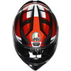 AGV AGV K1-S Helmet Fastlap Black Red Blue - Thumbnail 7