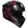 AGV AGV K1-S Helmet Sling Matt Black Pink - Thumbnail 1