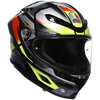 AGV AGV K6-S Helmet Erazer Black Red Flo Yellow - Thumbnail 1