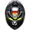 AGV AGV K6-S Helmet Erazer Black Red Flo Yellow - Thumbnail 4