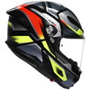 AGV AGV K6-S Helmet Erazer Black Red Flo Yellow - Thumbnail 5