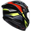 AGV AGV K6-S Helmet Erazer Black Red Flo Yellow - Thumbnail 6