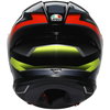 AGV AGV K6-S Helmet Erazer Black Red Flo Yellow - Thumbnail 7
