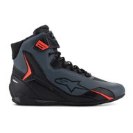 Faster-4 Shoes Black Grey Red Fluo