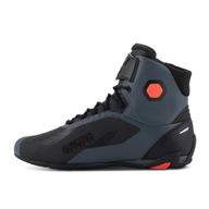 Faster-4 Shoes Black Grey Red Fluo