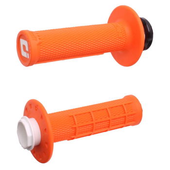 Odi Micro-X Half-Waffle Lock-On Grip Orange
