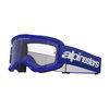 Alpinestars Alpinestars Vision 3 Wordmark Goggles - Blue Clear - Thumbnail 1