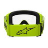 Alpinestars Alpinestars Vision 3 Wordmark Goggles - Yellow Fluo Clear - Thumbnail 3