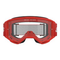 Vision 3 Wordmark Goggles Red Clear