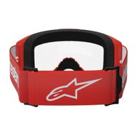 Vision 3 Wordmark Goggles Red Clear