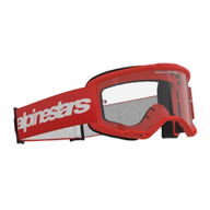 Vision 3 Wordmark Goggles Red Clear