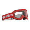 Alpinestars Alpinestars Vision 3 Wordmark Goggles - Red Clear - Thumbnail 4