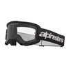Alpinestars Alpinestars Vision 3 Wordmark Goggles - Black Clear - Thumbnail 1