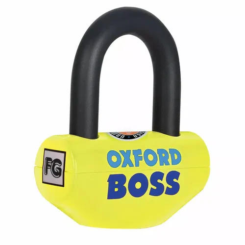 Oxford Products Boss Disc Lock - Yellow