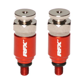 RFX Pro Fork Air Bleeders M4x0.7 O Orange