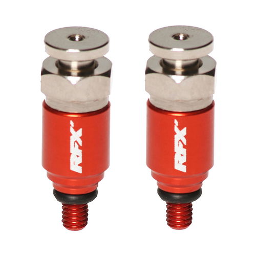 RFX Pro Fork Air Bleeders M4x0.7 O Orange