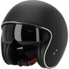 Stealth Stealth Open Face Helmet Matt Black - Thumbnail 1