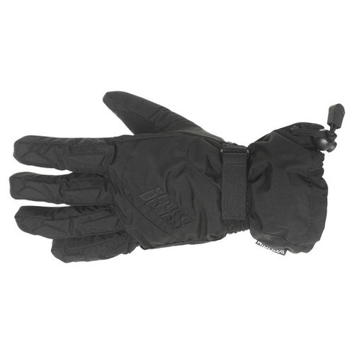 IXS Village Black Motorcycle Gloves Back                                                                                                                                                                                                                       