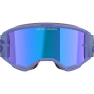 Vision 5 Wordmark Goggles Purple Mirror Blue