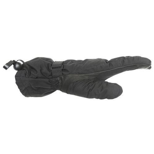 IXS Village Black Motorcycle Gloves Thumb side                                                                                                                                                                                                                 
