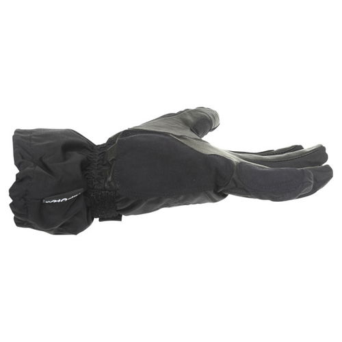 IXS Village Black Motorcycle Gloves Little finger side                                                                                                                                                                                                         