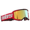 Alpinestars Alpinestars Vision 5 Blaze Goggles - Red Mirror Gold - Thumbnail 2