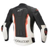 Alpinestars Alpinestars Missile V2 Leather Jacket Black White Red Flo - Thumbnail 2