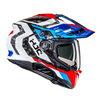 HJC HJC RPHA 60 Helmet Dakar White Red Blue - Thumbnail 4