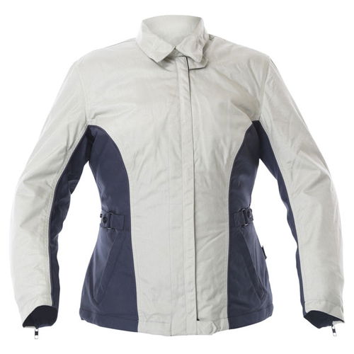 IXS Conny Ladies Anthracite Sand Textile Motorcycle Jacket Front                                                                                                                                                                                               