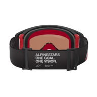 Supertech Corp Goggles Black Red Mirror Silver