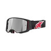Alpinestars Alpinestars Supertech Corp Goggle Black Red Mirror Silver - Thumbnail 1