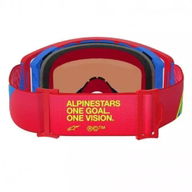 Supertech Corp Goggles Red Blue Mirror Blue